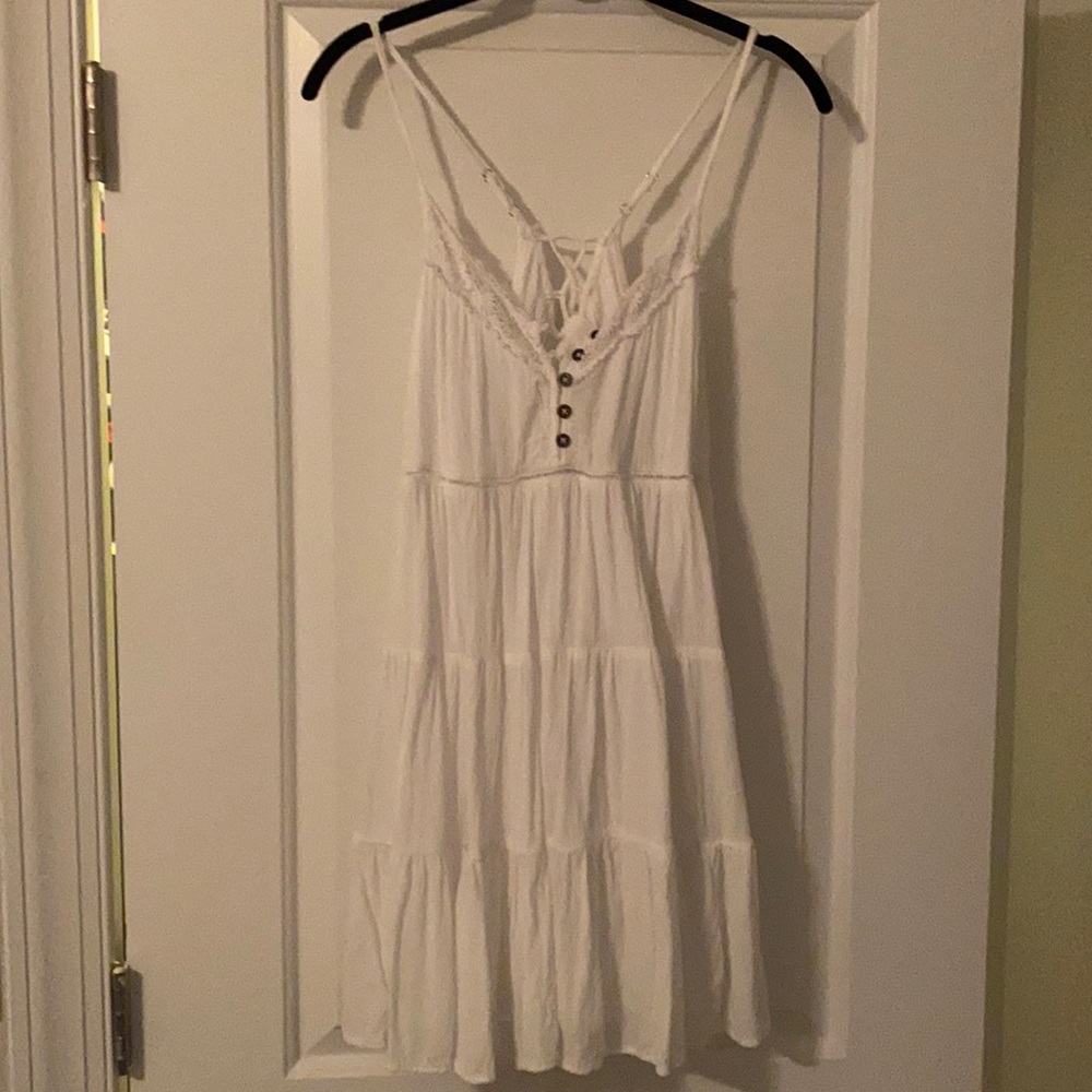 Casual White Dress